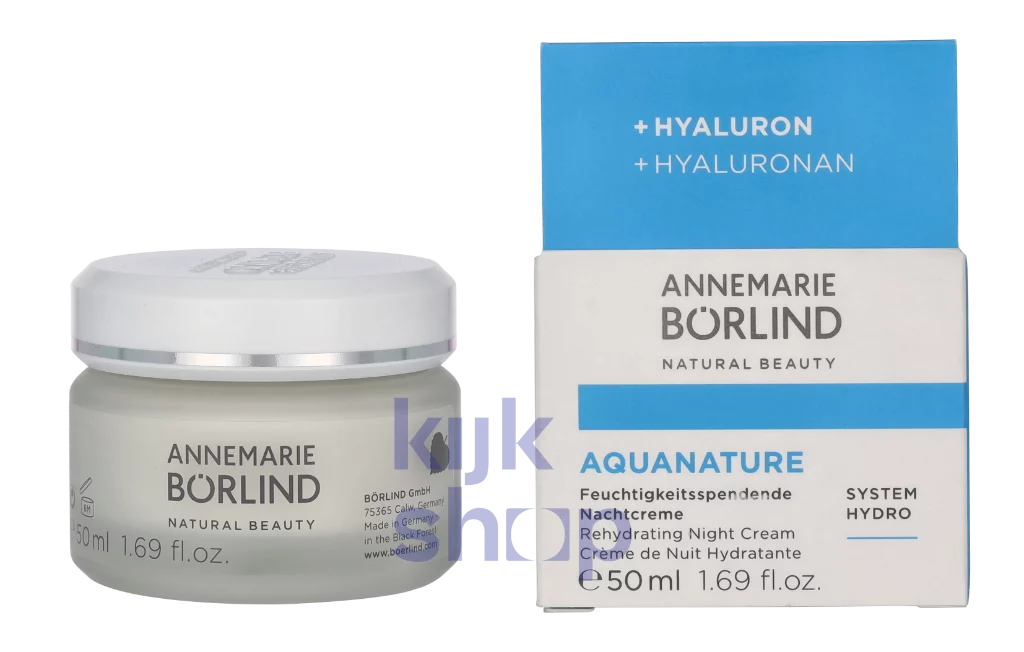 Annemarie Borlind Aquanature Rehydrating Night Cream Annemarie Borlind