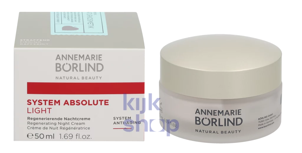 Annemarie Borlind System Absolute Light Night Cream Annemarie Borlind