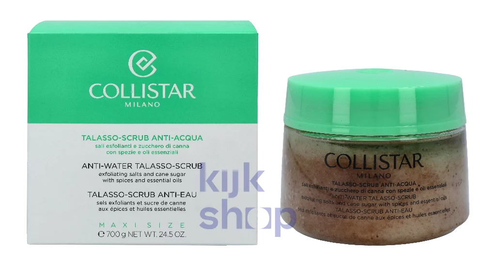 Collistar Anti-Water Talasso Scrub With Spices And Essential Oils - Exfoliating Salts And Cane Sugar Collistar
