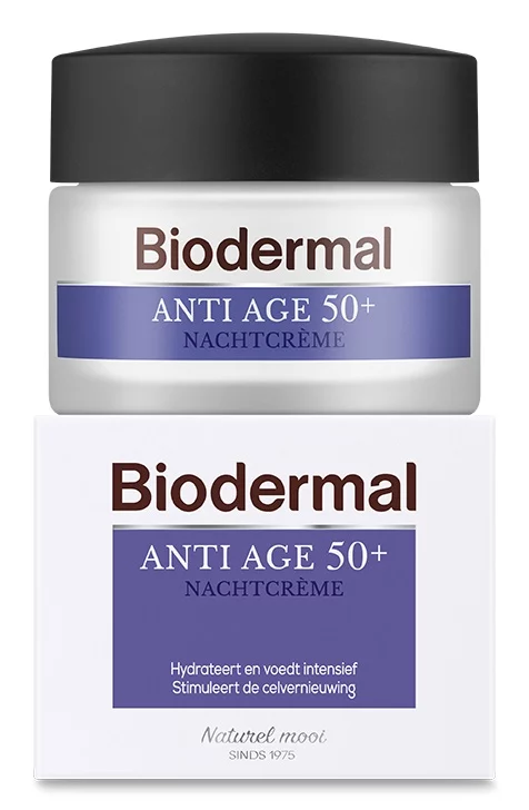 Biodermal Nachtcreme anti-age 50+
