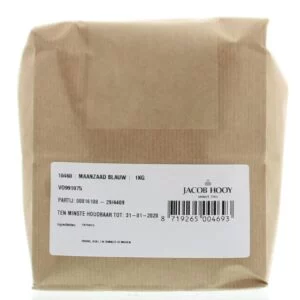 Maanzaad blauw/papaver coer Jacob Hooy 1kg
