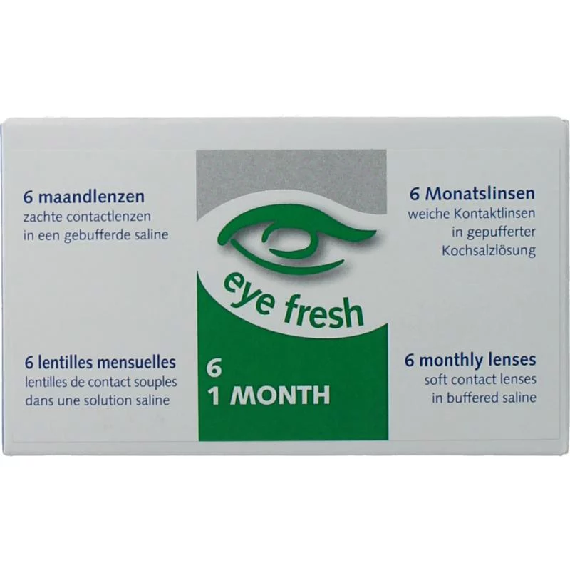 Eyefresh Maandlenzen -2.50