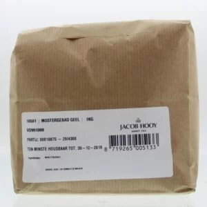 Mosterdzaad geel/wit Jacob Hooy 1kg