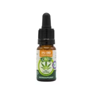 CBD plus olie 5% Jacob Hooy 10ml