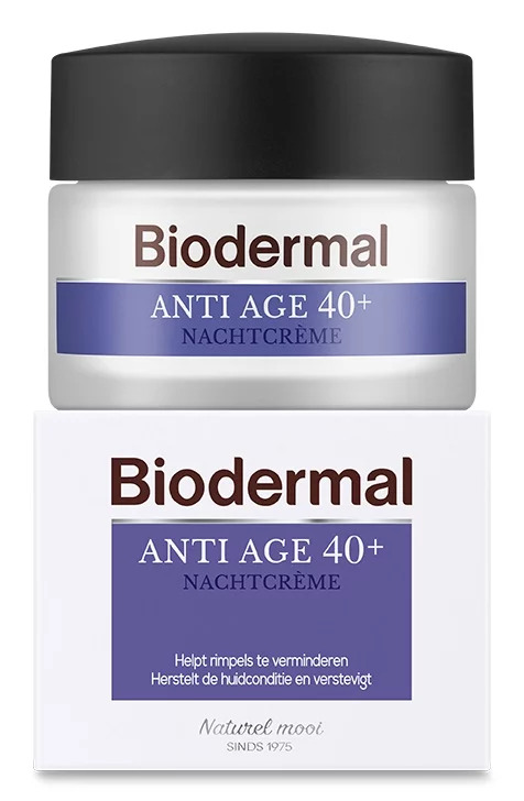 Biodermal Nachtcreme anti-age 40+