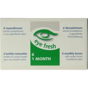 Maandlenzen -4.75 Eyefresh 6st