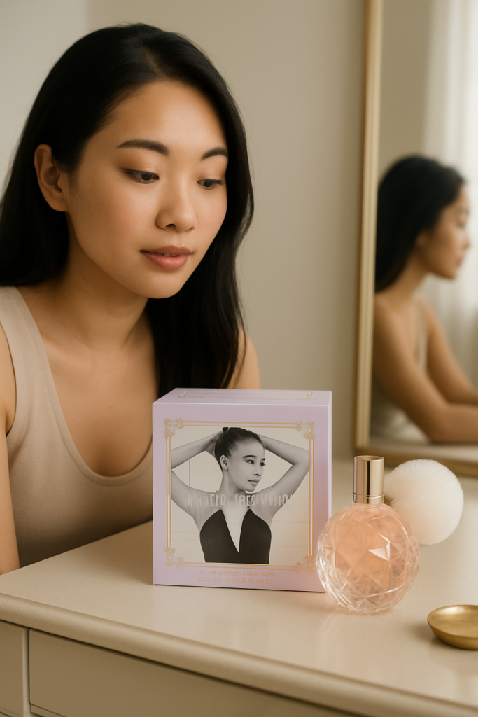 Ariana Grande Ari EDP Spray 100ml - sfeerfoto kaptafel