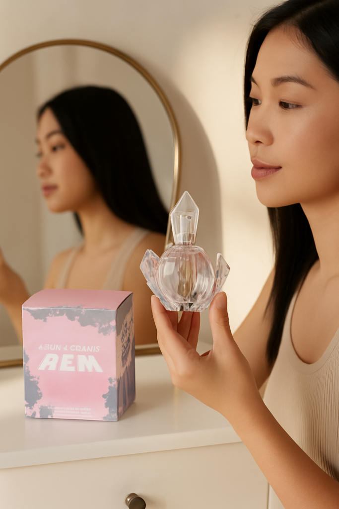 Ariana Grande R.E.M. EDP Spray 30ml - sfeerfoto kaptafel