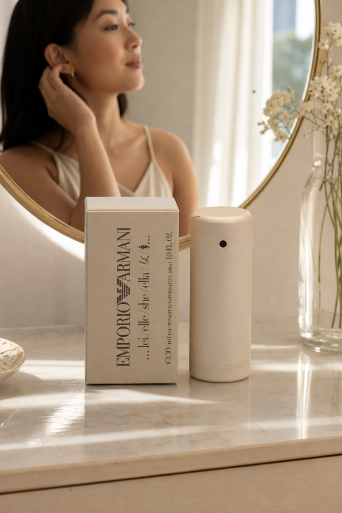 Armani She Eau de parfum - sfeerfoto kaptafel