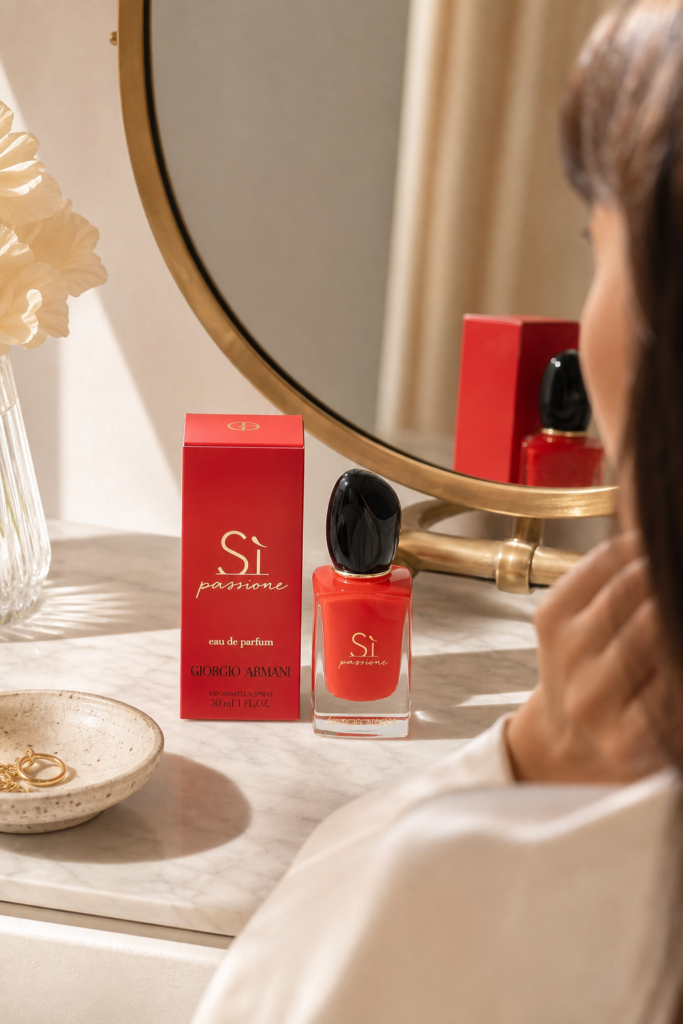 Armani Sì Passione Eau de parfum 30ml - sfeerfoto kaptafel