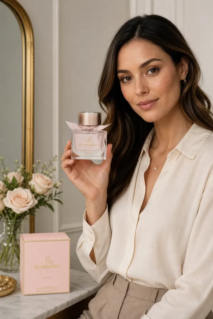 Burberry My Burberry Blush Edp Spray - sfeerfoto in gebruik