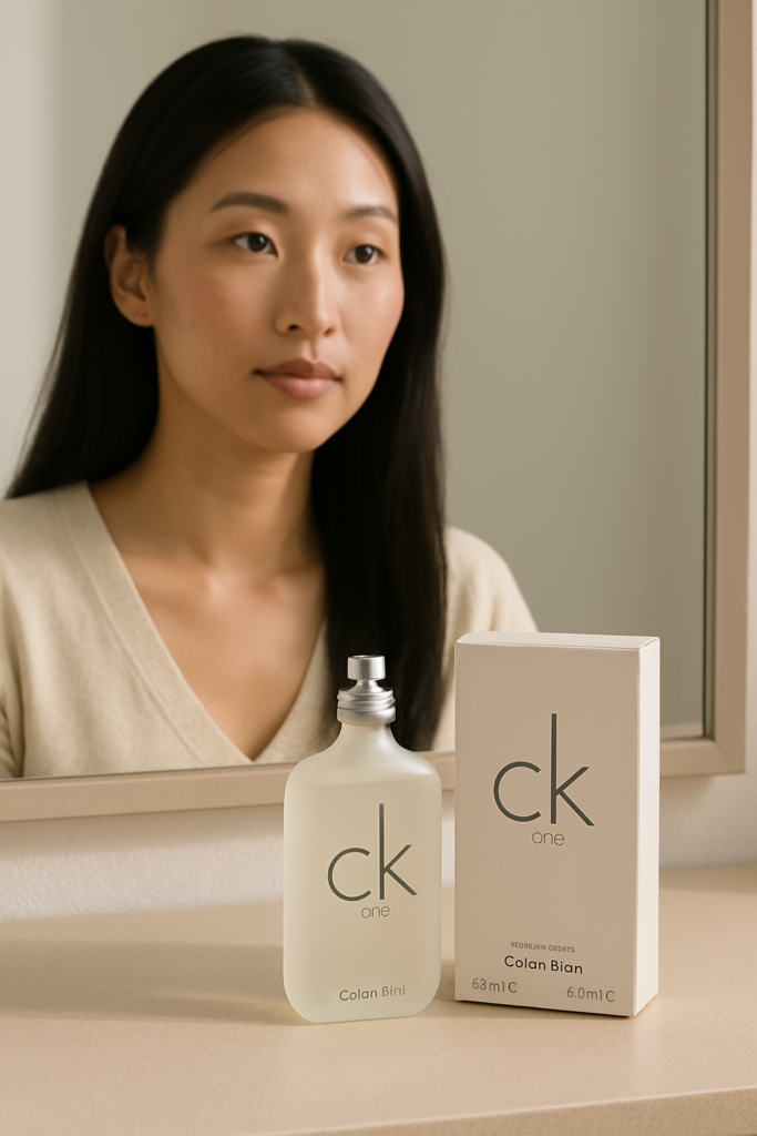 Calvin Klein Ck One EDT Spray 100ml - sfeerfoto kaptafel