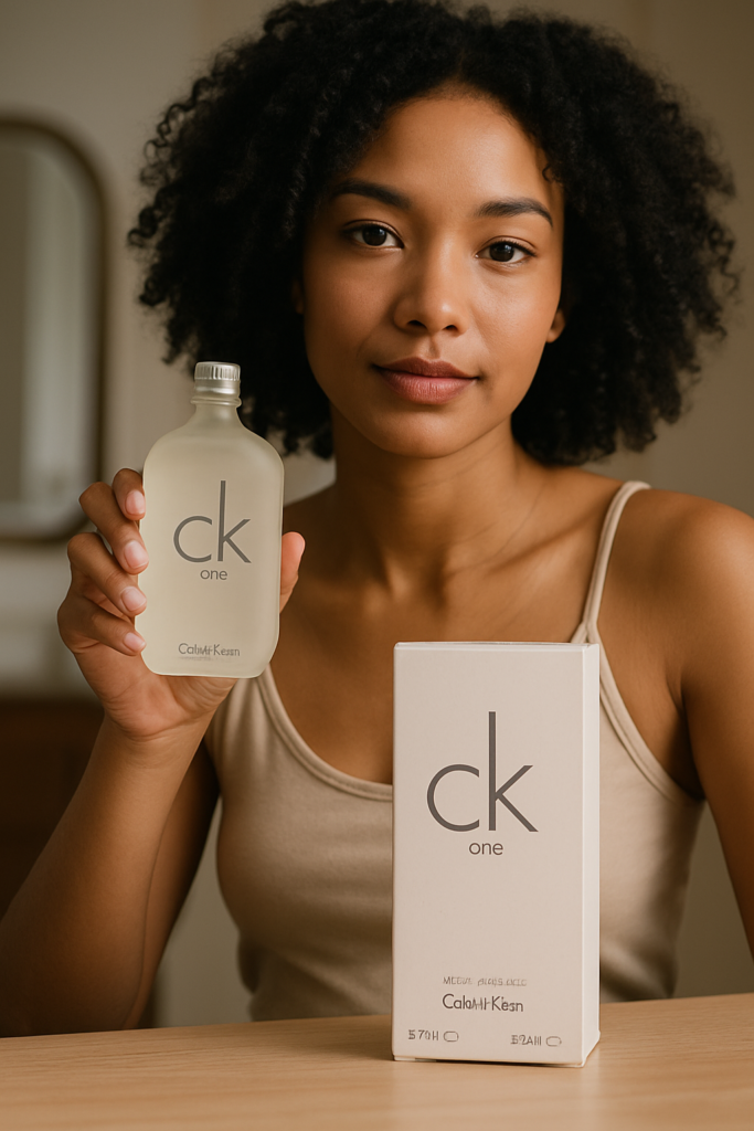 Calvin Klein Ck One EDT Spray 200ml - sfeerfoto in gebruik