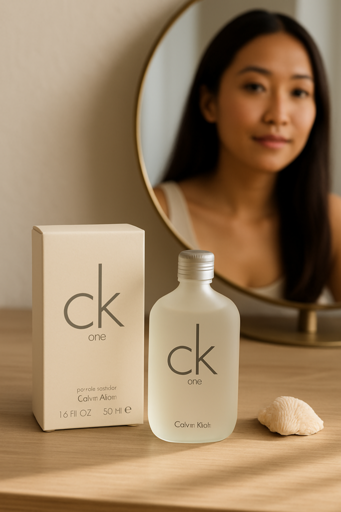 Calvin Klein Ck One EDT Spray 50ml - sfeerfoto kaptafel