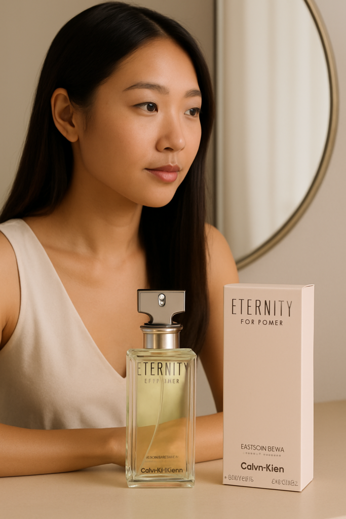 Calvin Klein Eternity For Women EDP Spray 100ml - sfeerfoto kaptafel