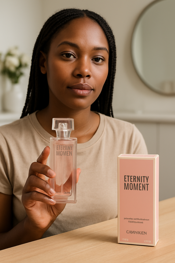 Calvin Klein Eternity Moment EDP Spray 30ml - sfeerfoto in gebruik