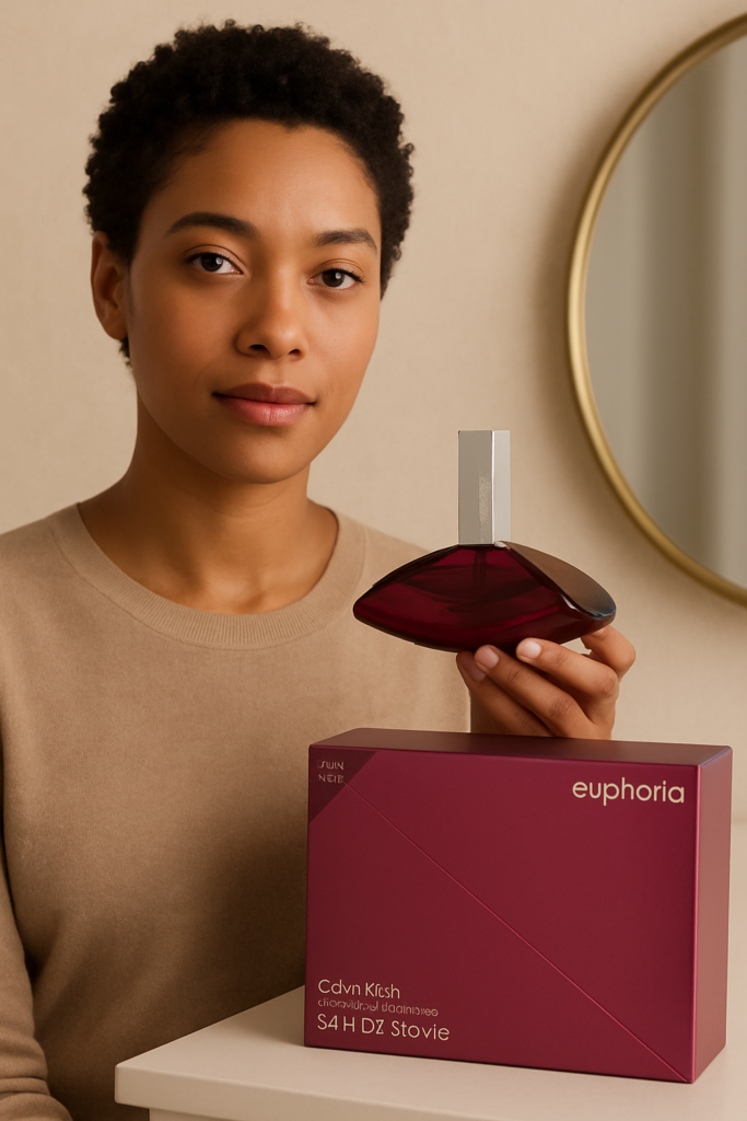 Calvin Klein Euphoria Women EDP Spray 160ml - sfeerfoto in gebruik