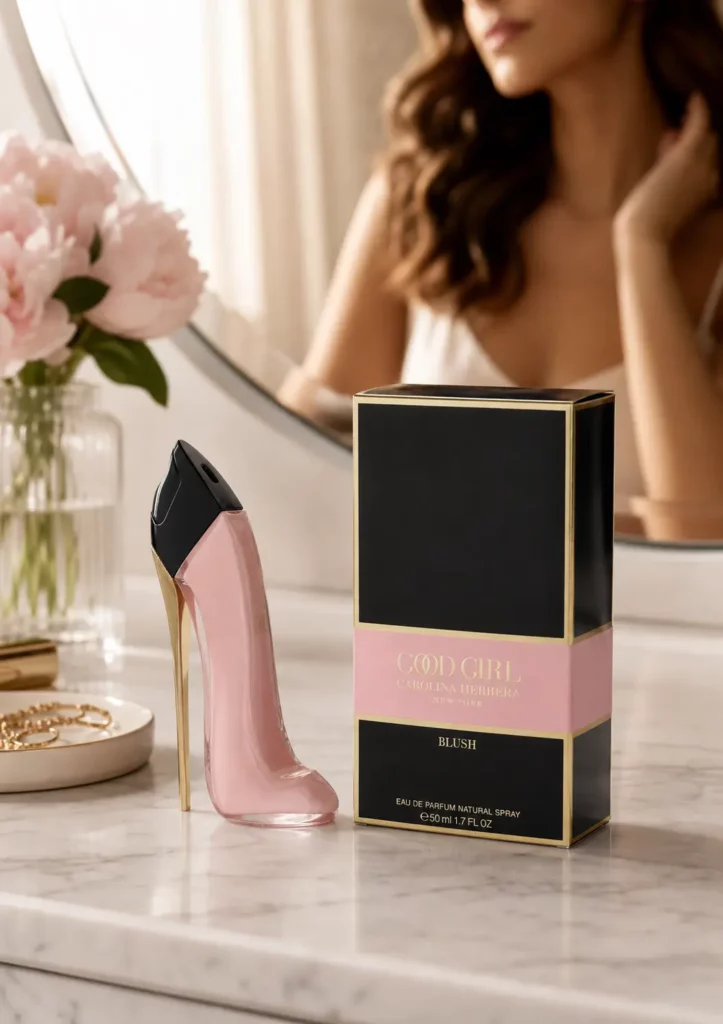 Carolina Herrera Good Girl Blush Edp Spray - sfeerfoto kaptafel