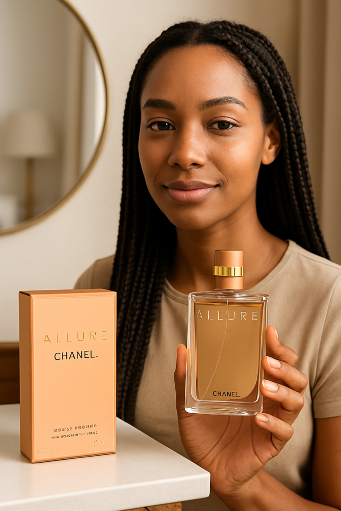 Chanel Allure Femme Eau de parfum - sfeerfoto in gebruik