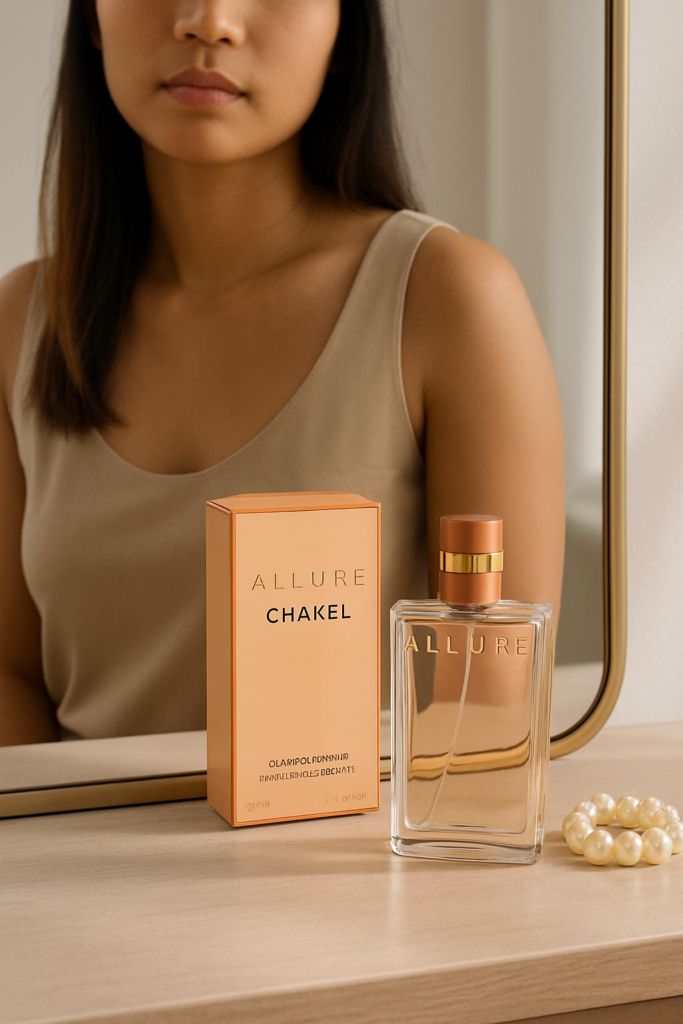 Chanel Allure Femme Eau de parfum - sfeerfoto kaptafel