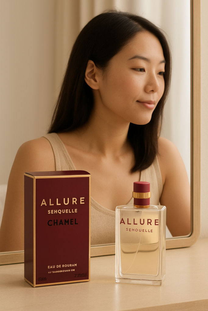 Chanel Allure Sensuelle Eau de parfum 50ml - sfeerfoto kaptafel