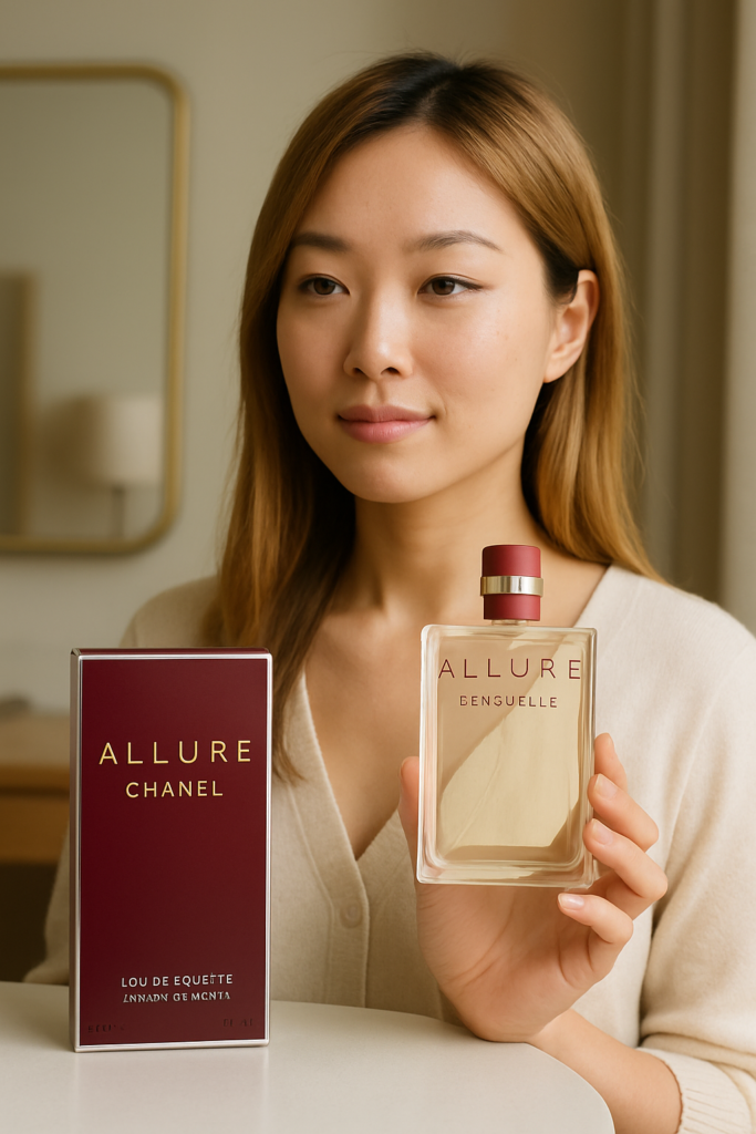 Chanel Allure Sensuelle Eau de toilette - sfeerfoto in gebruik