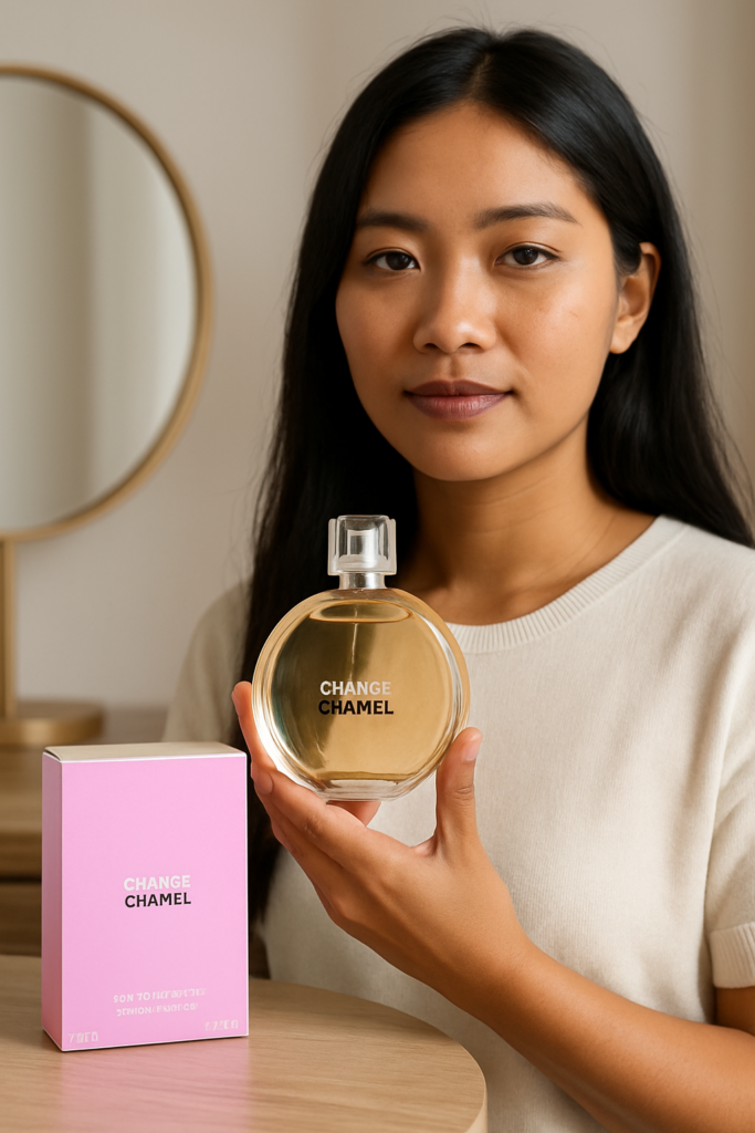 Chanel Chance Eau de toilette 150ml - sfeerfoto in gebruik