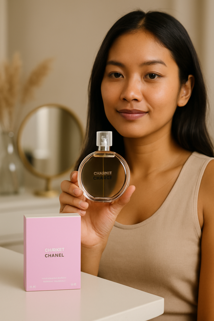 Chanel Chance Eau de toilette 35ml - sfeerfoto in gebruik
