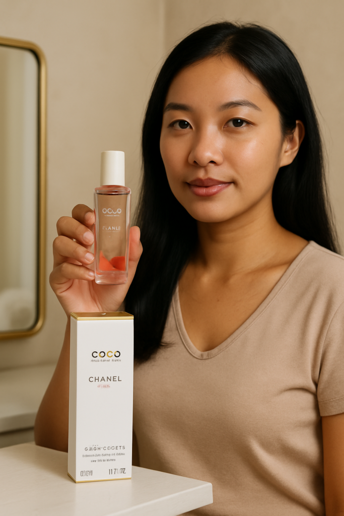 Chanel Coco Mademoiselle EDT Spray Refill - sfeerfoto in gebruik