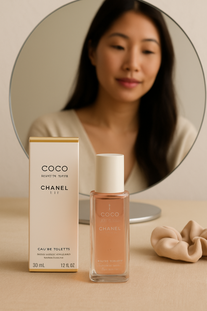Chanel Coco Mademoiselle EDT Spray Refill - sfeerfoto kaptafel