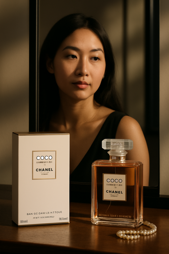Chanel Coco Mademoiselle Intense Eau de parfum - sfeerfoto kaptafel