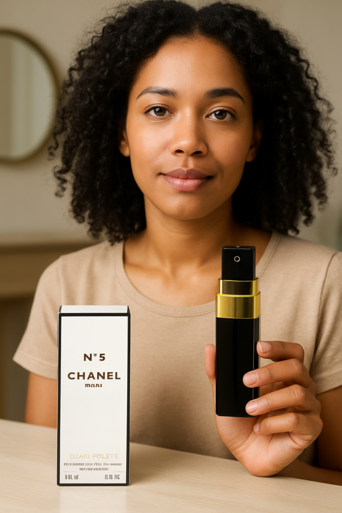 Chanel No 5 Eau de toilette 50ml - sfeerfoto in gebruik