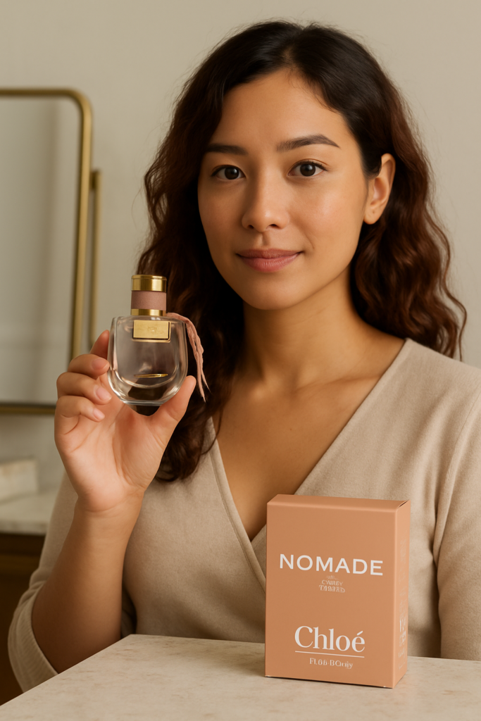 Chloe Nomade EDP Spray 30ml - sfeerfoto in gebruik