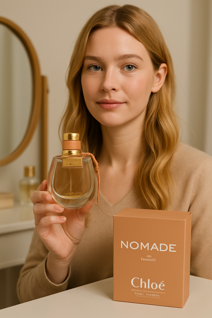 Chloe Nomade EDP Spray 50ml - sfeerfoto in gebruik