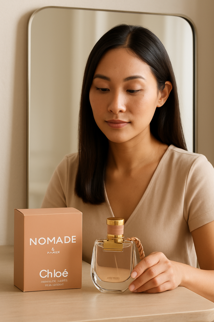 Chloe Nomade EDP Spray 50ml - sfeerfoto kaptafel