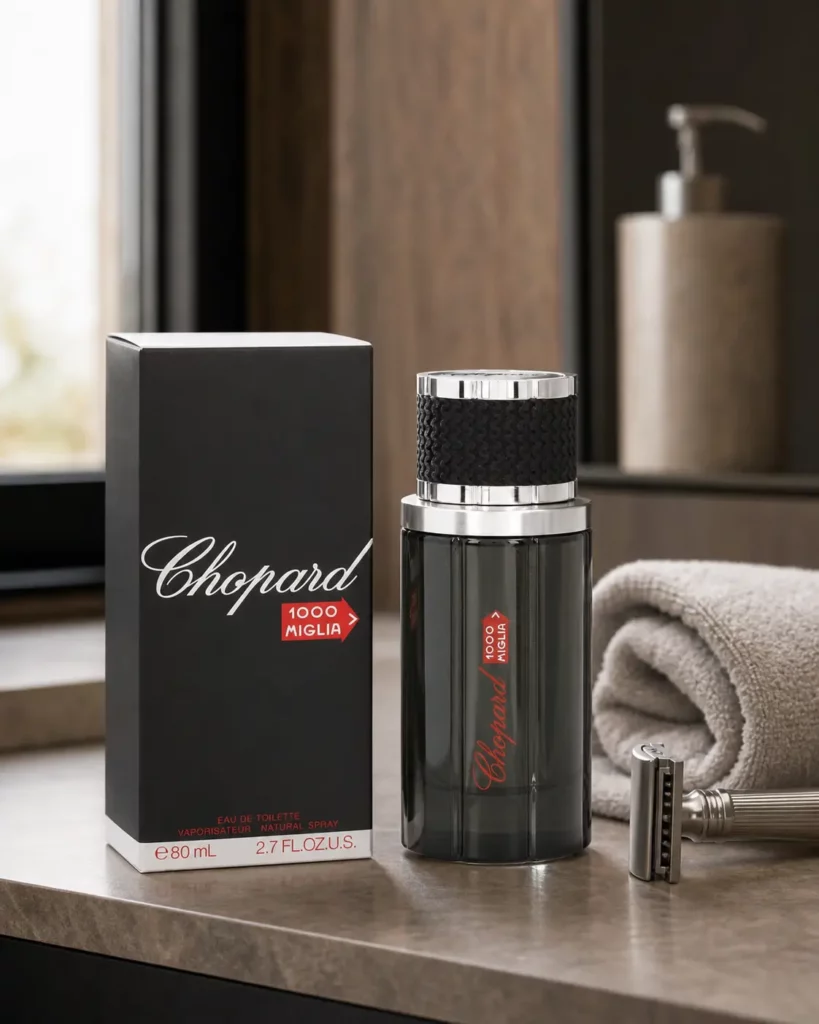 Chopard 1000 Miglia Eau de Toilette - sfeerfoto kaptafel