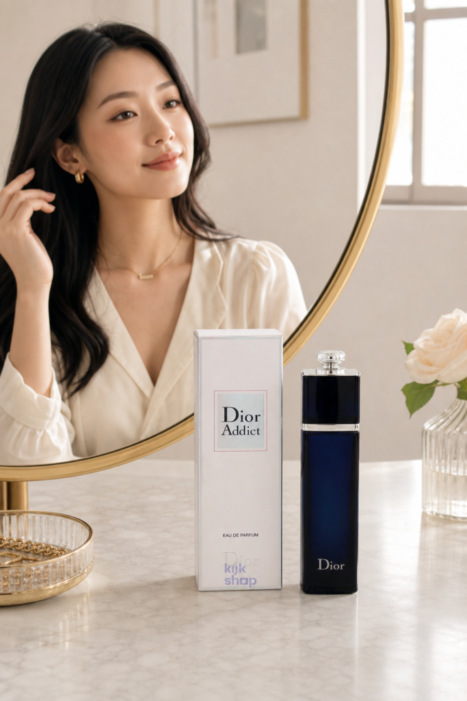 Christian Dior Addict Eau de parfum 100ml - sfeerfoto kaptafel