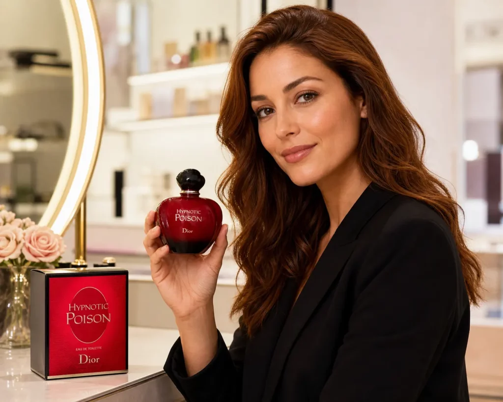Christian Dior Dior Hypnotic Poison Edt Spray - sfeerfoto in gebruik