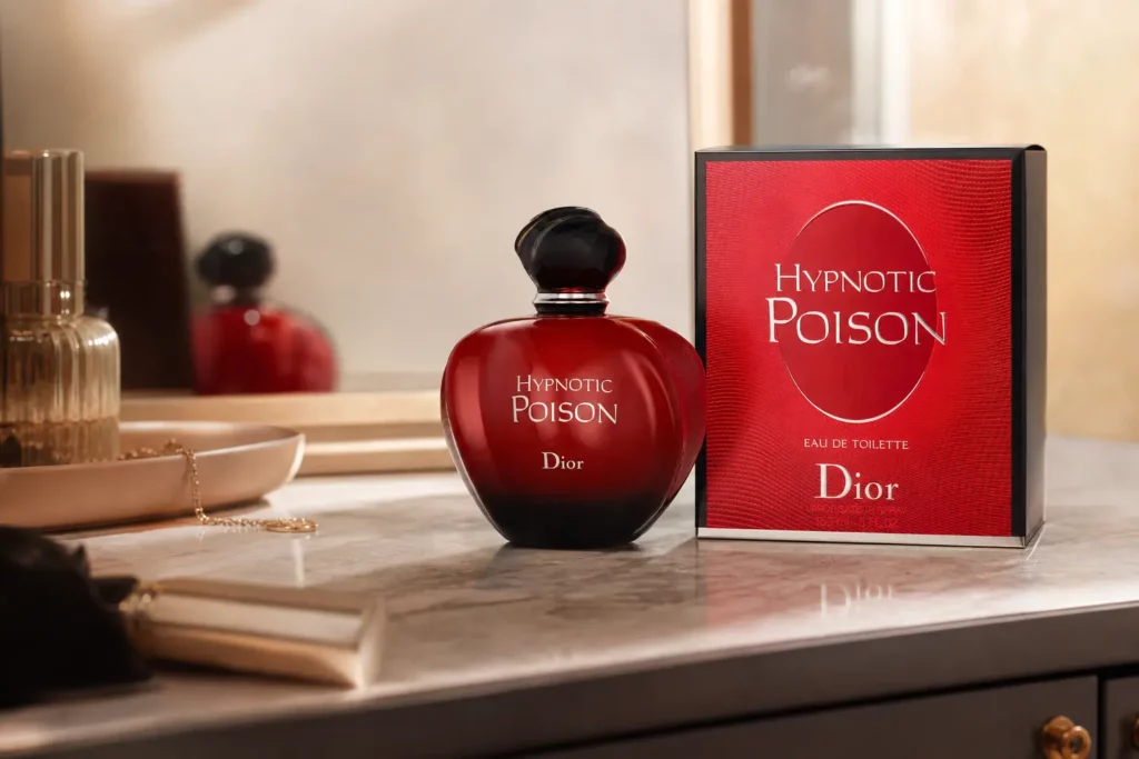 Christian Dior Dior Hypnotic Poison Edt Spray - sfeerfoto kaptafel