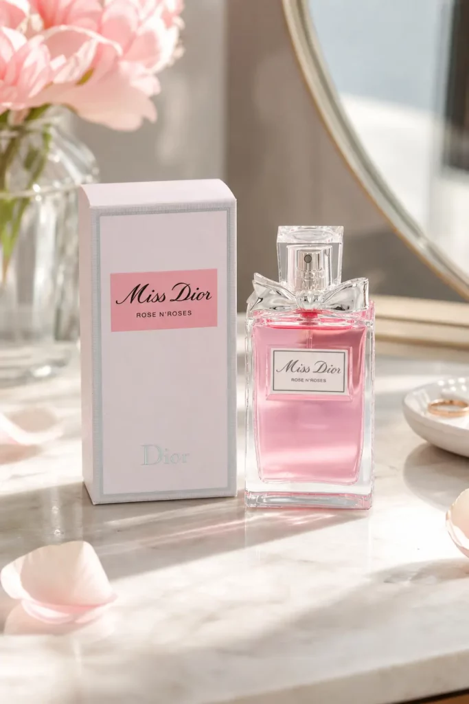 Christian Dior Dior Miss Dior Rose N'Roses Edt Spray - sfeerfoto kaptafel