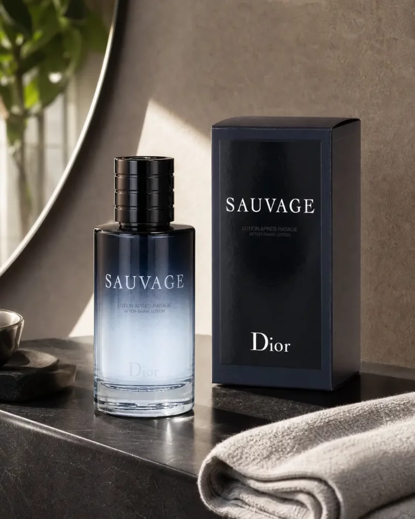 Christian Dior Dior Sauvage After Shave Lotion - sfeerfoto kaptafel
