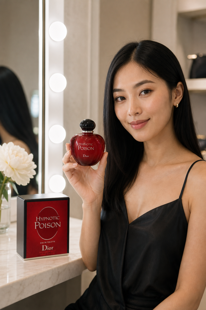 Christian Dior Hypnotic Poison Eau de parfum 100ml - sfeerfoto in gebruik
