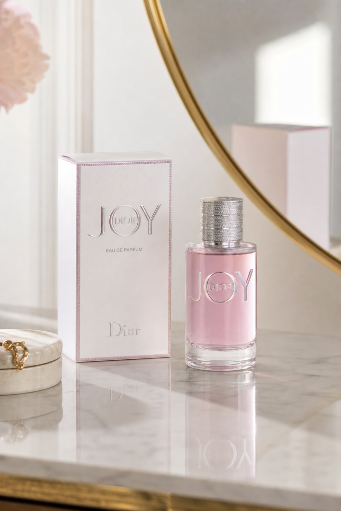 Christian Dior Joy EDP Spray 50ml - sfeerfoto kaptafel
