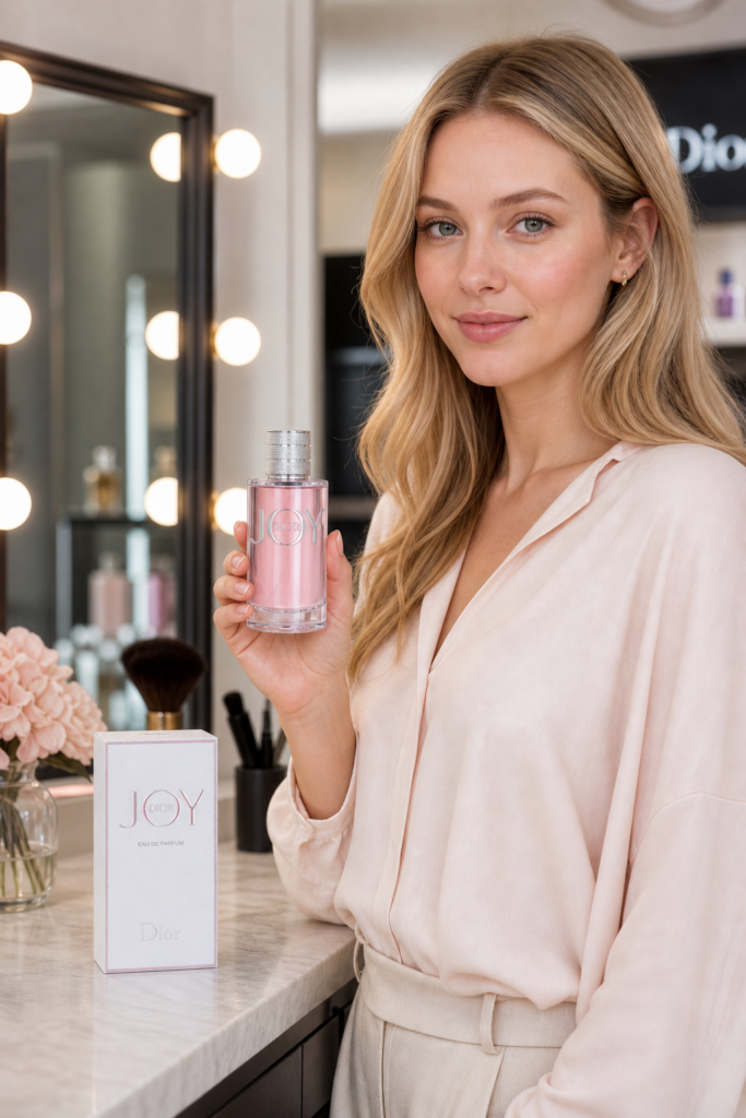 Christian Dior Joy EDP Spray 90ml - sfeerfoto in gebruik