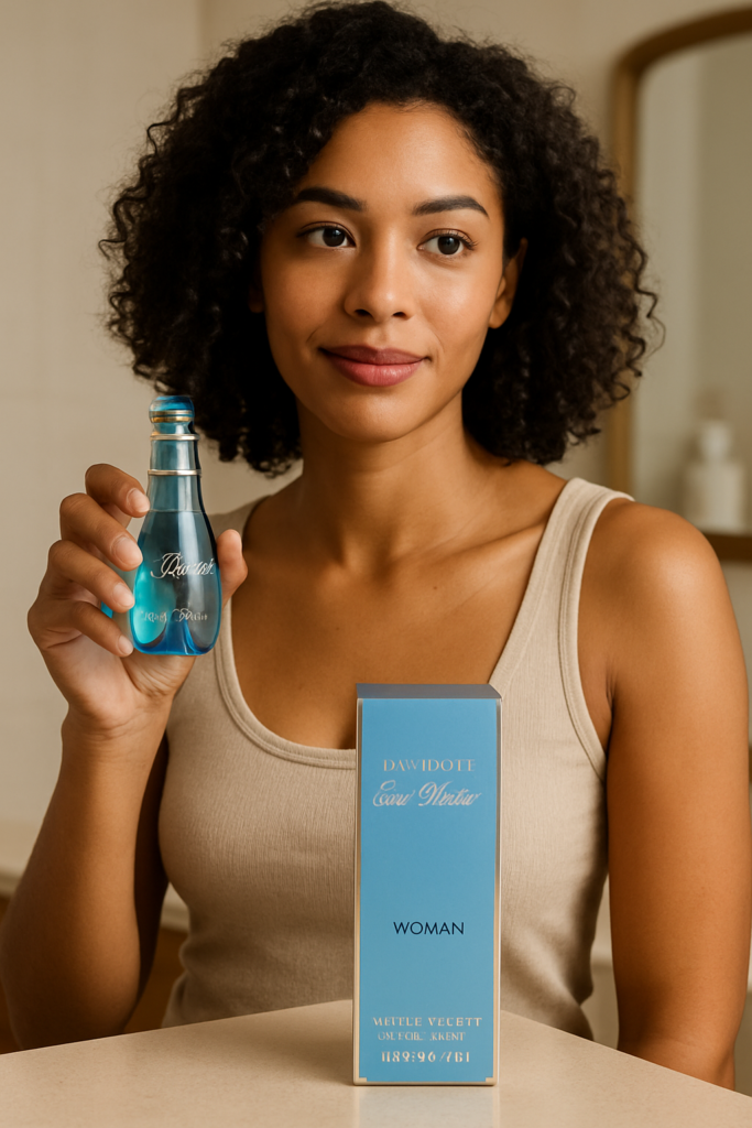 Davidoff Cool Water Woman EDT Spray 30ml - sfeerfoto in gebruik