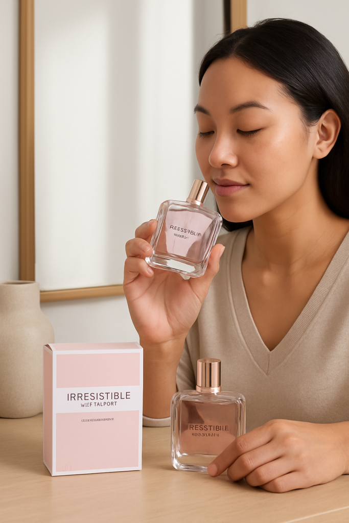 Givenchy Irresistible EDT Spray - sfeerfoto kaptafel