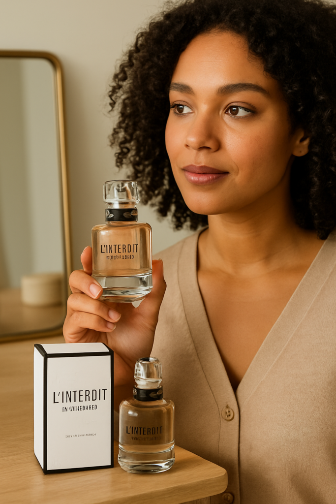 Givenchy L'Interdit EDP Spray 50ml - sfeerfoto in gebruik