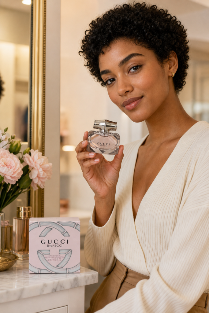 Gucci Bamboo Eau de parfum 30ml - sfeerfoto in gebruik