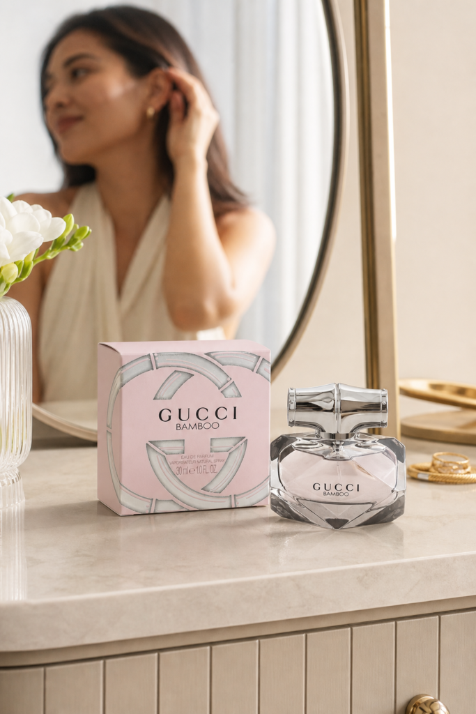 Gucci Bamboo Eau de parfum 30ml - sfeerfoto kaptafel