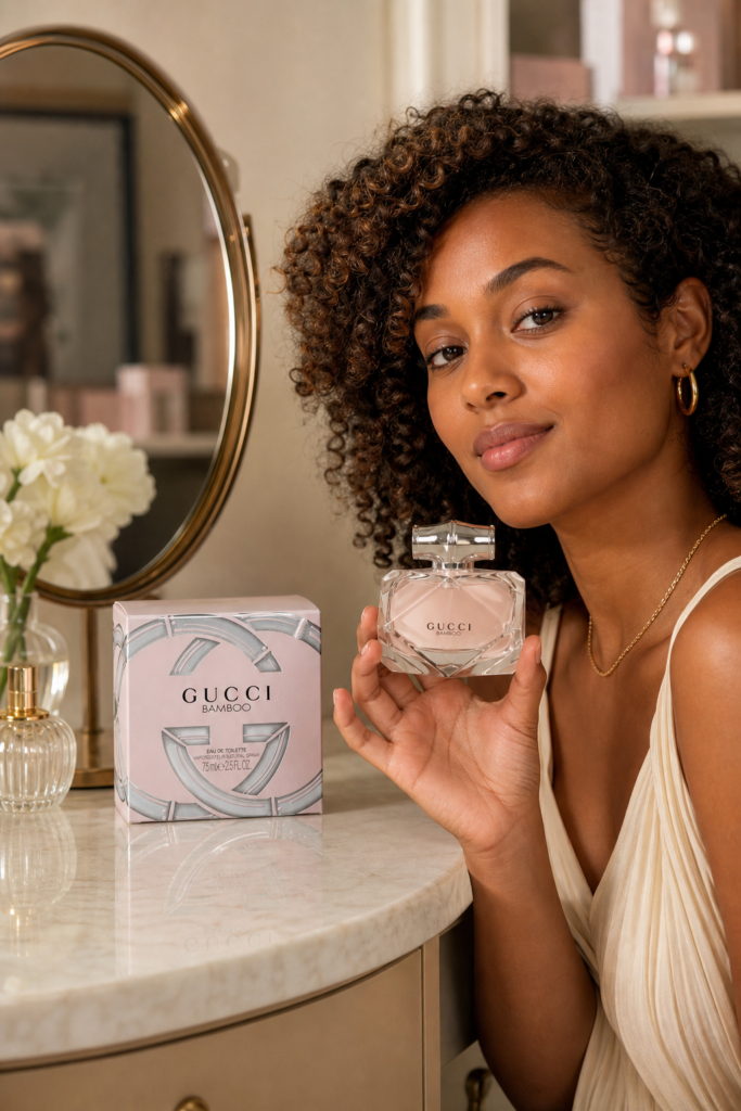 Gucci Bamboo EDT Spray - sfeerfoto in gebruik